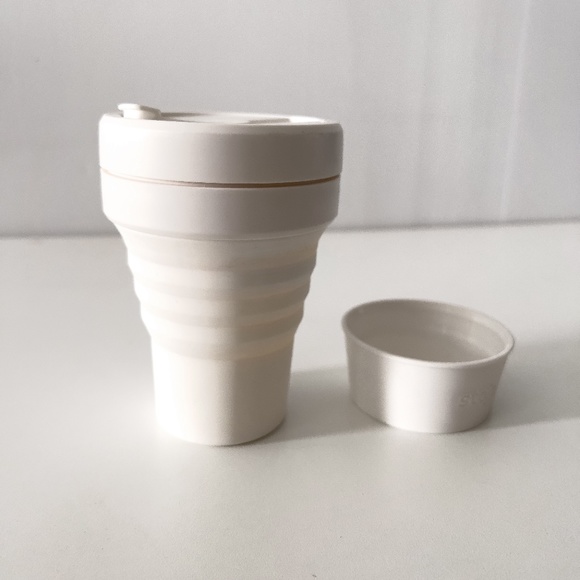 🆓 FREE WITH PURCHASE ☕️ Stojo collapsible silicone travel cup - Picture 2 of 6